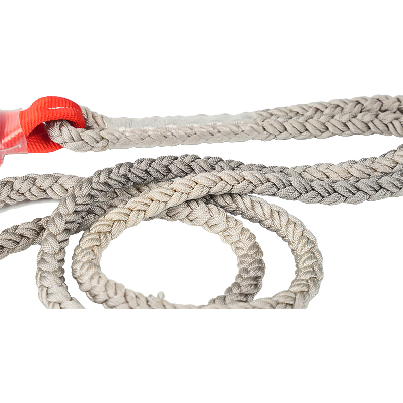 Podwójna lonża zabezpieczająca przed upadkiem z wysokości KA-L02 z liną poliamidową i amortyzatorem