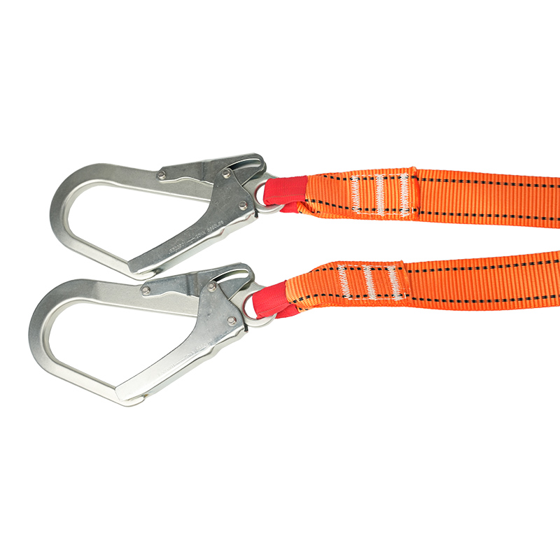 KA-L11 Podwójna lonża z pochłaniaczem energii chroniącym przed upadkiem