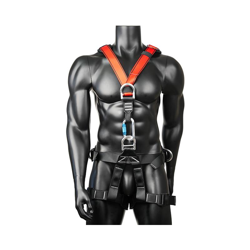 KA14 Climb Tac-Rescue, wspinaczka skałkowa na budowie, punkty D-Ring Uprząż bezpieczeństwa do zjazdów na linie Sprzęt do wspinaczki po drzewach do ratownictwa pożarowego